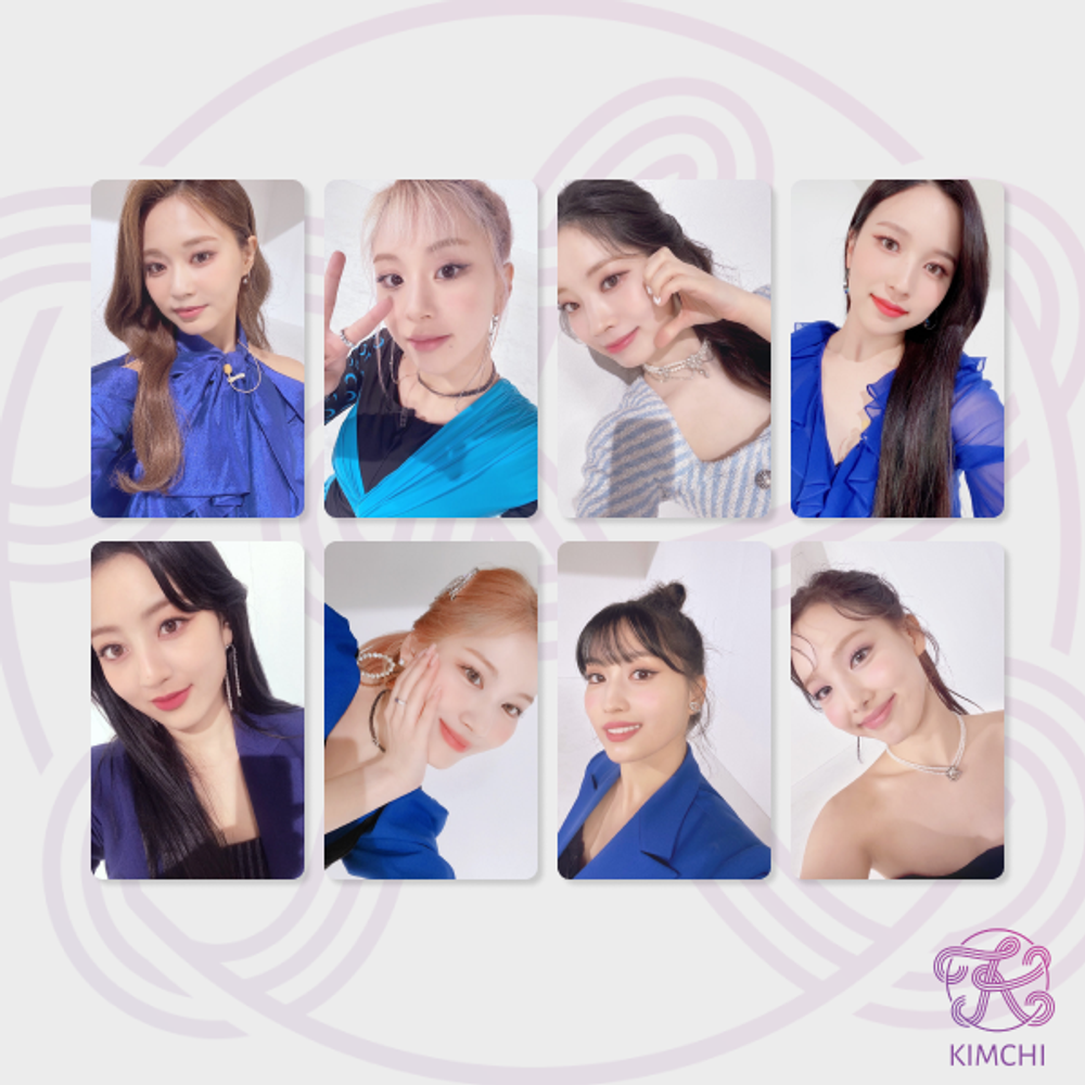 Набор селфи-фотокарточек - TWICE - Kura Kura Набор селфи-фотокарточек - TWICE - Kura Kura