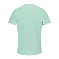 Мужское теннисное поло HEAD Slice T-Shirt Men - Mint, White