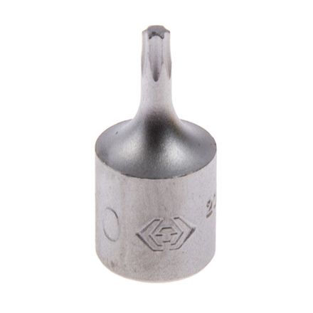 Цена на KING TONY (201310X) Насадка (бита) торцевая 1/4", L = 25 мм, TORX, T10