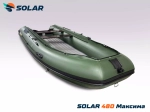 Лодка надувная моторная solar-480 к
