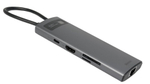 USB-C хаб Baseus StarJoy 8-Port Type-C HUB WKWG080113 серый
