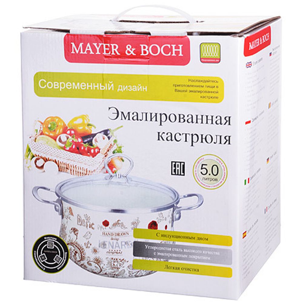 Кастрюля MAYER &amp; BOCH 28847-1 5 л