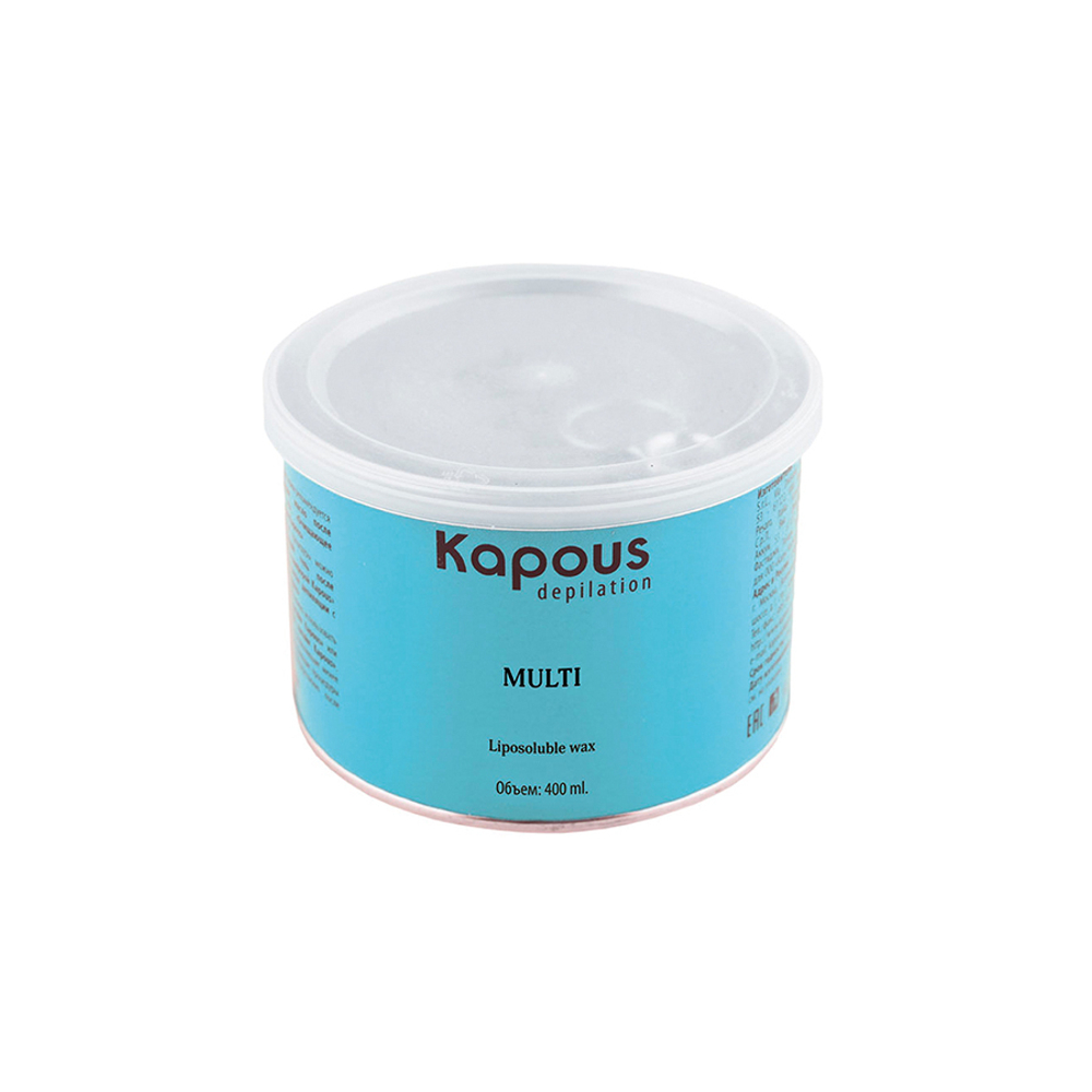 Жирорастворимый воск в банке с Микромикой Kapous professional 400 мл