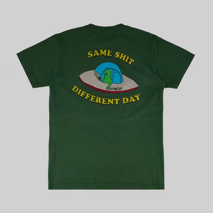 Футболка мужская Ripndip Same Shit Different Day Tee артикул:RND10101 - купить в магазине Дайс