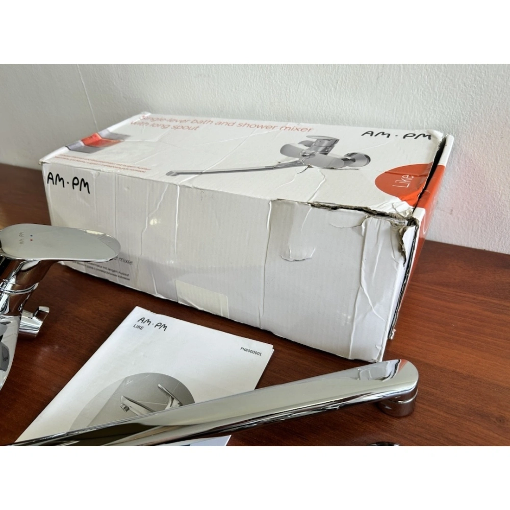 Уцененный товар Смеситель для ванны и душа AM.PM Like F8090016 хром хорошее состояние  , 737575