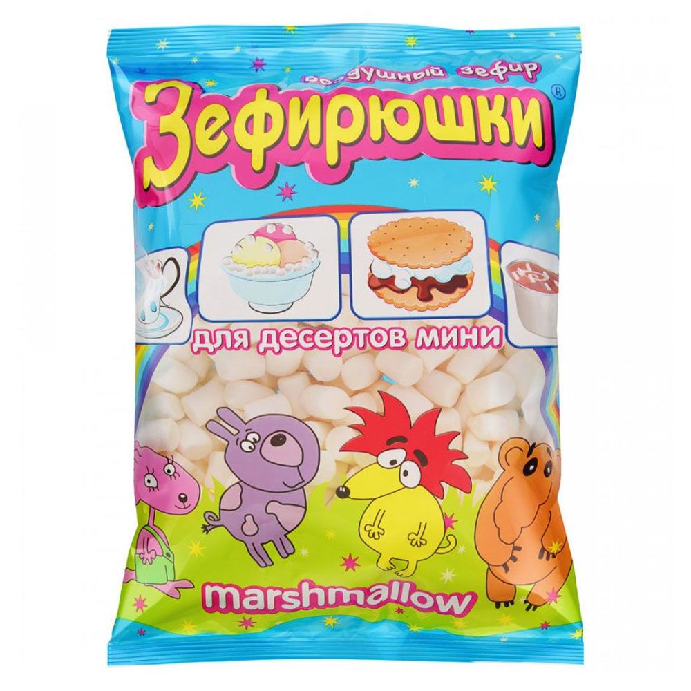 Маршмеллоу "ЗЕФИРУШКА" воздушный зефир 125г