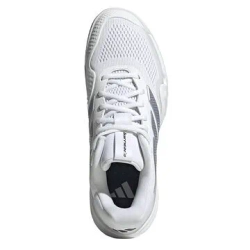 Мужские кроссовки теннисные Adidas Barricade 14 M Clay - cloud white/tech grey metallic/maroon