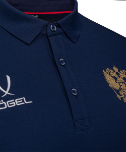 Поло Jögel NATIONAL PerFormDRY Classic Polo CZ, тёмно-синий