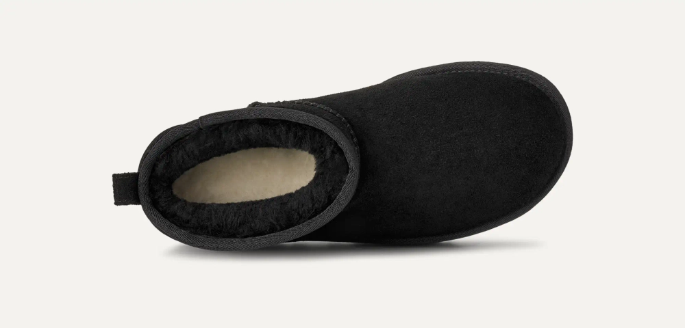 UGG Угги на платформе Classic Ultra Mini, черный