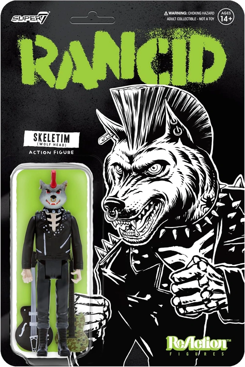 Фигурка Super7 - Rancid: Skeletim (Wolf Head) (W3)