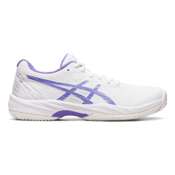 Женские теннисные кроссовки ASICS Gel-Game 9 Clay Court Shoe Women - White, Lilac