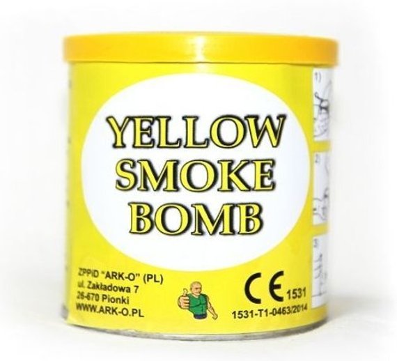 Дымовая шашка желтая Yellow Smoke Bomb Fe/90/Zt-Y
