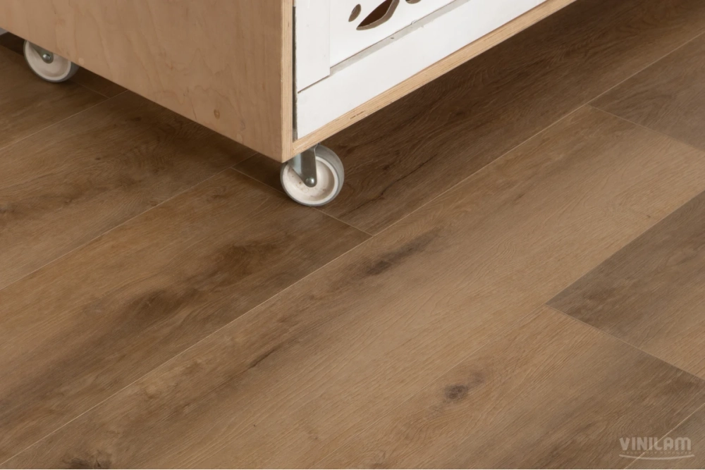 Кварц-винил WPC Vinilam Cork 7 мм Дуб Антверпен 2.76 м2