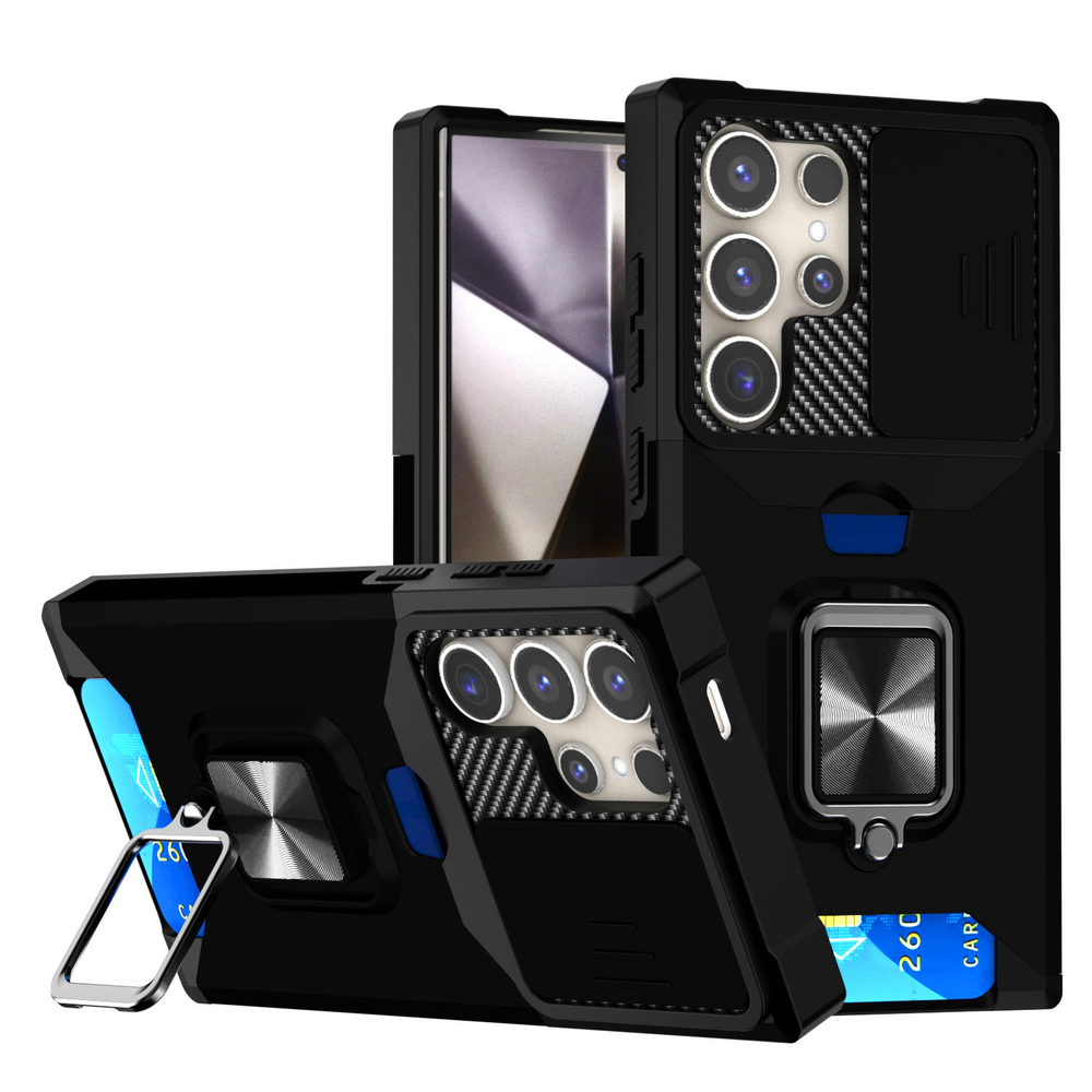 Противоударный чехол Сard Reader Case для Samsung Galaxy S25 Ultra