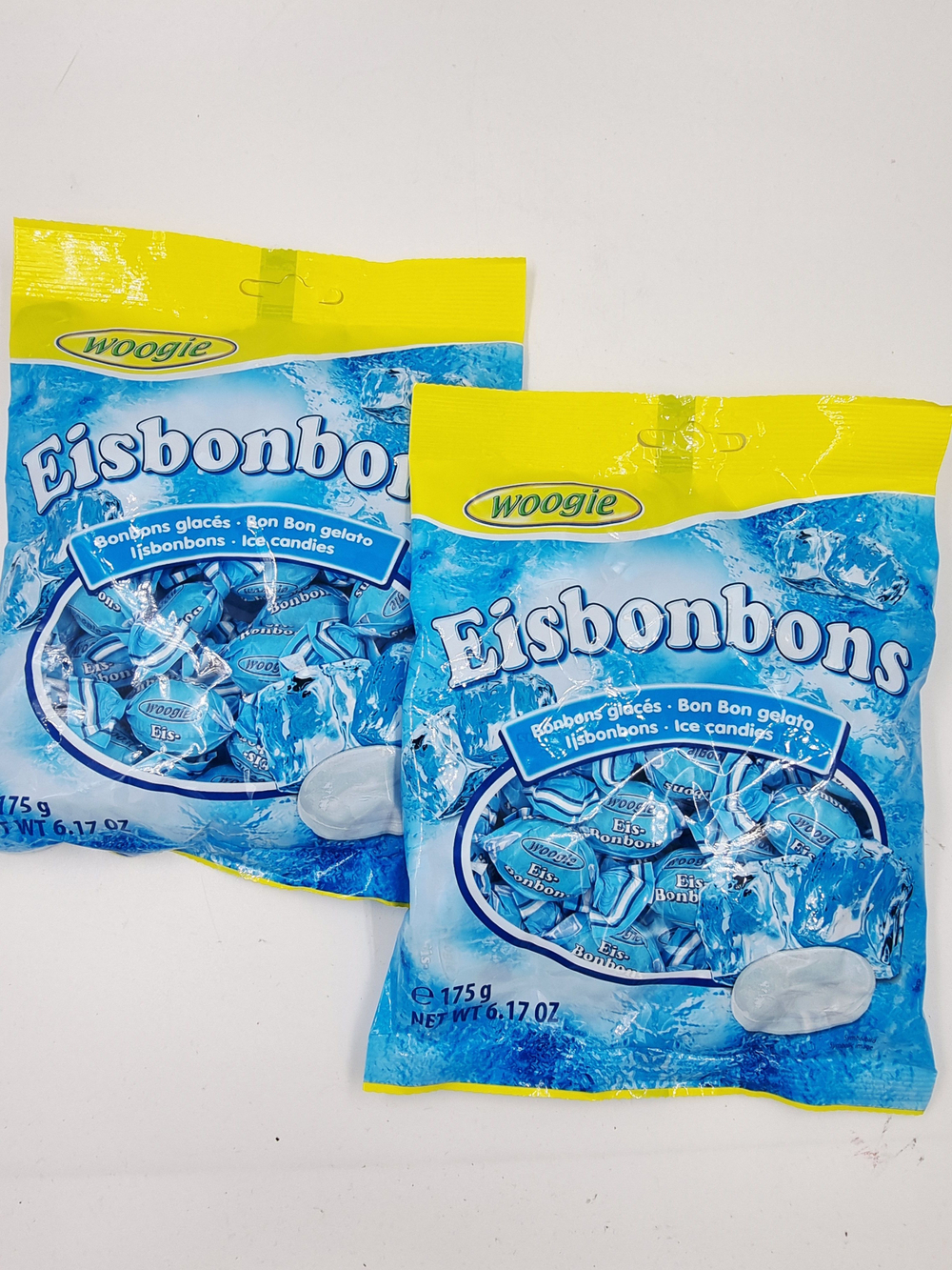 Леденцы Woogie Eisbonbons Candies (175x2) 350 г (Германия)
