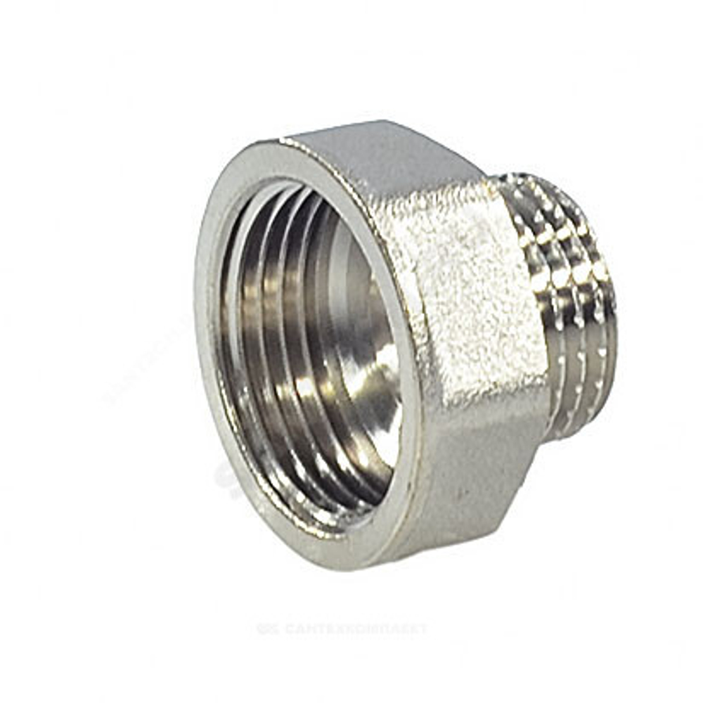 Переход латунь никель реборда Ду 32х25 (1 1/4"х1") ВР/НР SantechSystems