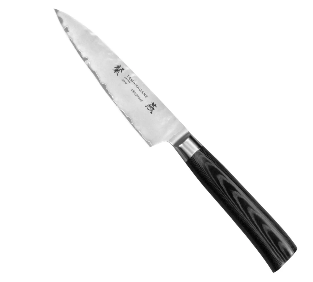 Tamahagane Универсальный нож Tsubame Black 12см. SNMH-1108