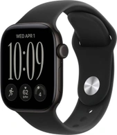 Умные часы Apple Watch Series 12 42mm Cellular Black Aluminum Black Sport Band S/M