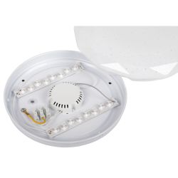 Светильник потолочный светодиодный ЭРА Классик без ДУ SPB-6 Slim Sparkle 18W-4K 4000К | Светильники SPB-6 без ДУ