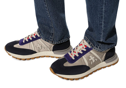 Premiata John Low D серые с черным