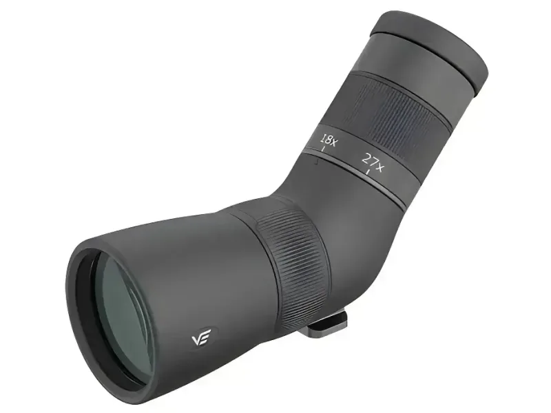 Зрительная труба Vector Optics Paragon 9-27x56 ED Ultra Short, боковой вид с обозначением увеличения