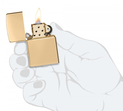 Зажигалка ZIPPO 169 Armor® High Polish Brass