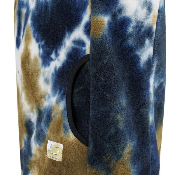Жилет Wilderness tie-dye синий / хаки - фото 9