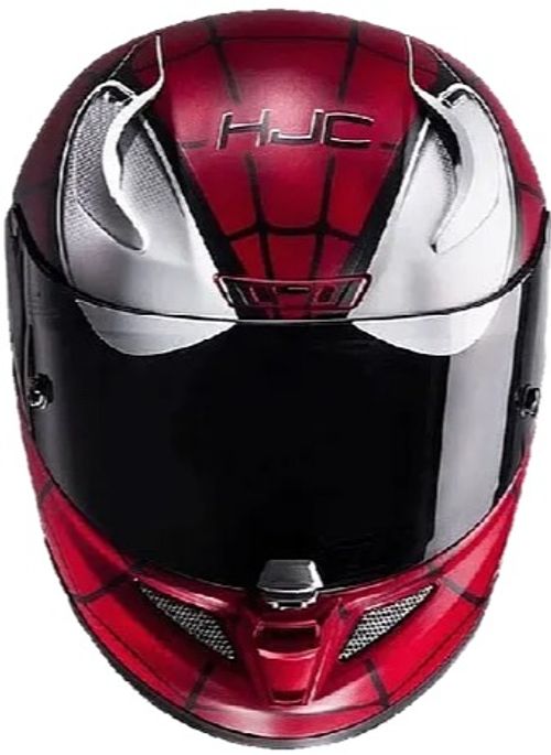 Купить Мотошлем Интеграл HJC RPHA11 Spiderman MC1SF / Черно-красный