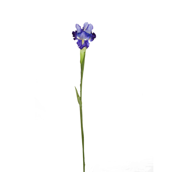 Искусственный цветок Ирис синий 70см Garda Decor 9F27020-1382