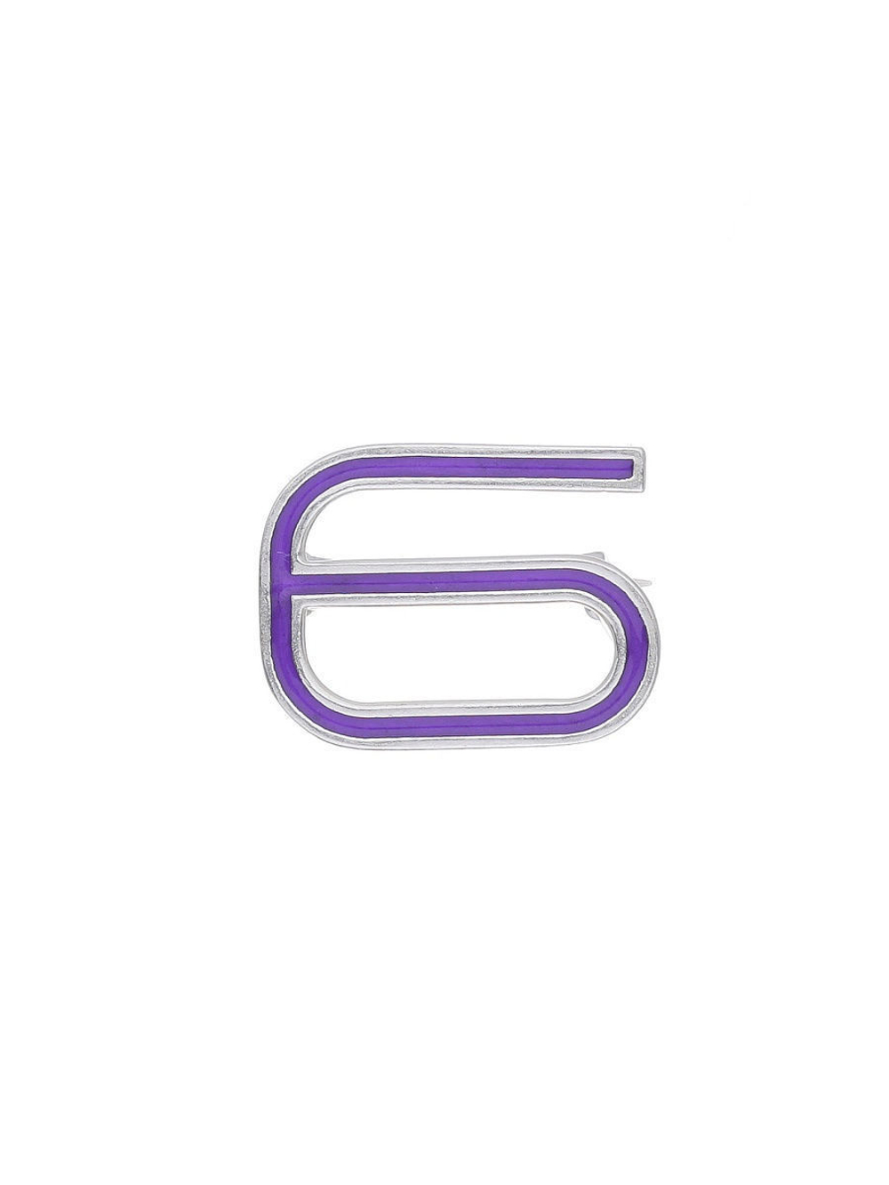 "Шесть" брошь из коллекции "Numerology" от Jenavi
