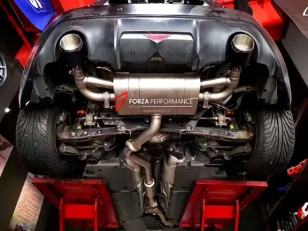Выхлопная система с заслонками для Subaru BRZ ZN6/ZC6 2.0T