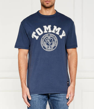 Футболка Tommy Jeans - темно-синий(DM0DM18542)