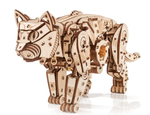 Сборная модель деревянная, конструктор 3D EWA Механический Кот (Кошка)