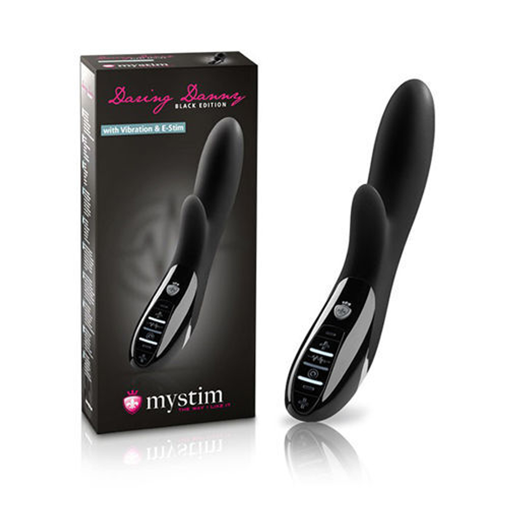 Mystim Daring Danny eStim Vibrator Black Edition - Вибромассажер с электростимуляцией