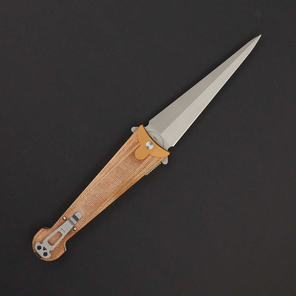 Нож складной Daggerr Чинкуэда Cinquedea micarta BB VG10