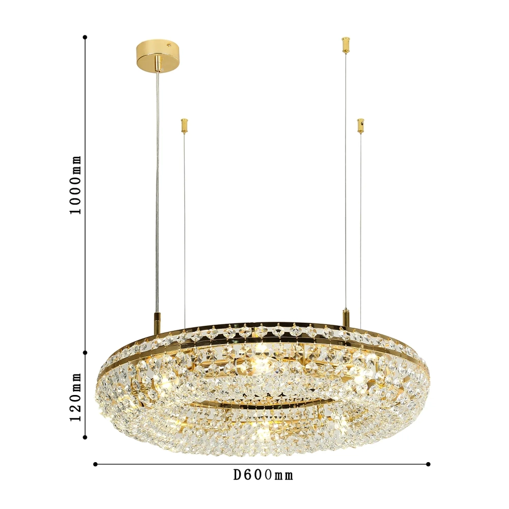 Подвесная люстра 4015-8P Monilibus