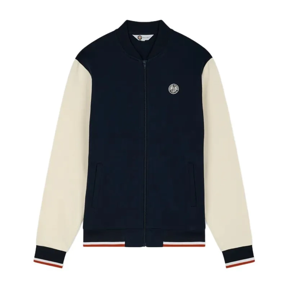 Куртка теннисная Roland Garros Teddy Heritage - navy blue