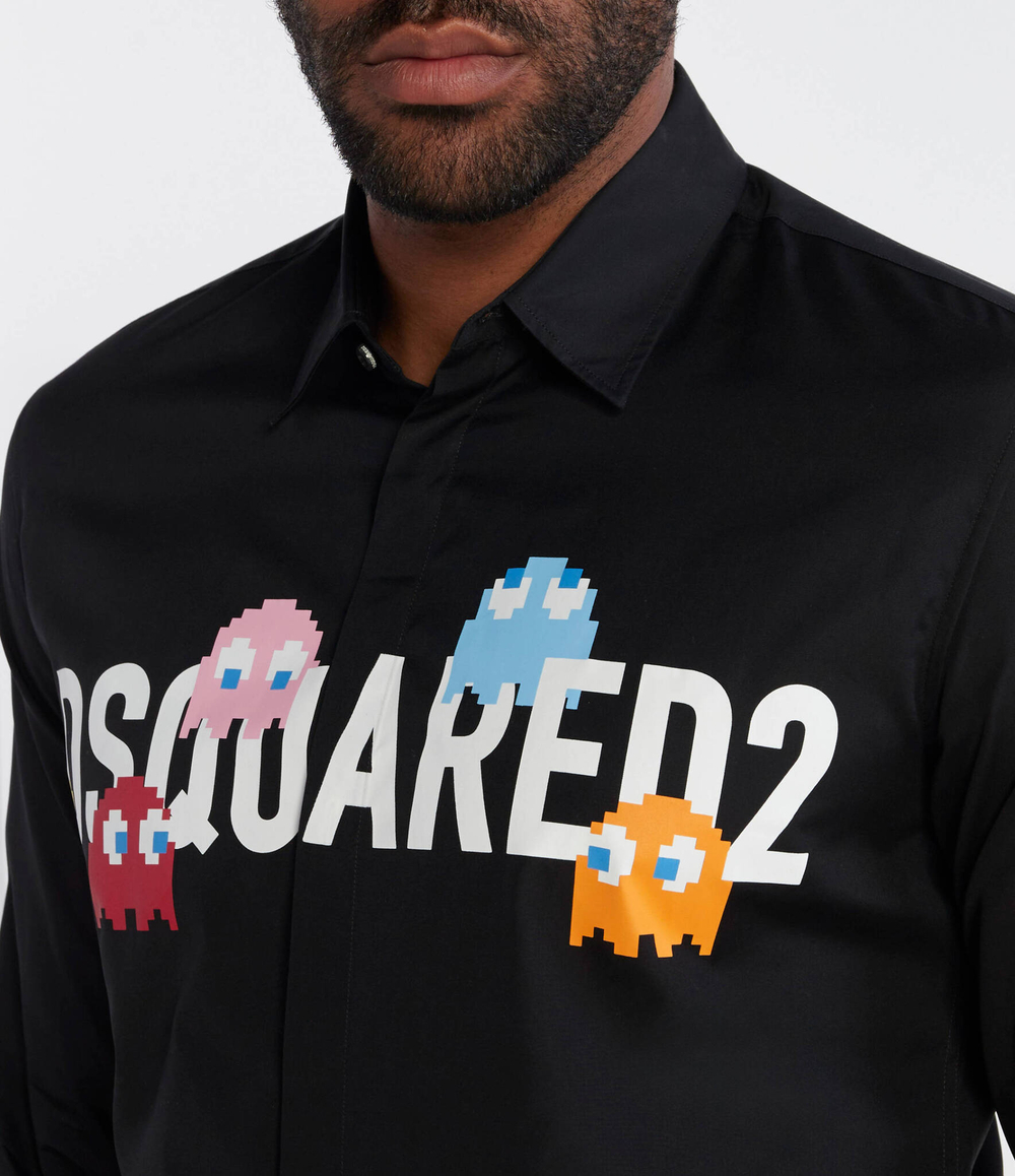 Рубашка pac-man Dsquared2 - черный(S71DM0671 S36275)