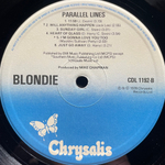 Blondie ‎– Parallel Lines (Англия 1978г.)