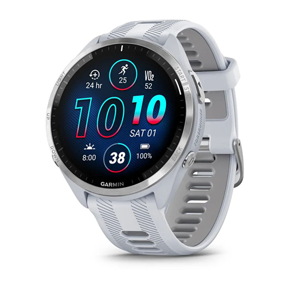 Умные часы Garmin Forerunner 965 светло-серые