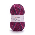 Пряжа YarnArt (ЯрнАрт) Forza / уп.5 мот. по 100 г, 420 м, 2508 секционный