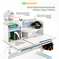 Стол письменный для школьника Ergokids Winnipeg Multicolor BD-630