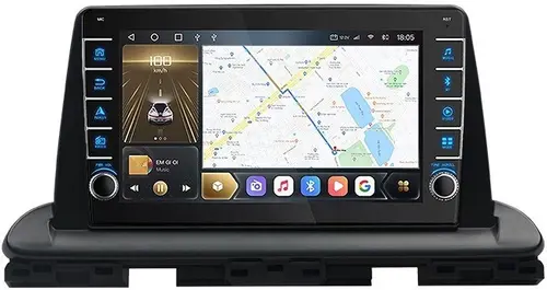 Магнитола для KIA Cerato 4 2018+ - Kuberg OL-9760 (кнопки и крутилки), Android 12, Быстрая, CarPlay, 4G SIM-слот