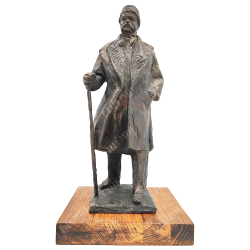 Динес Ю. С. Владимир Гиляровский. Бронза. 2000