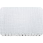 Ткань для пэчворка Peppy Solis Bamboo Embrace (марлевка), отрез 100х125 см, 120 г/м², SNOW, Shannon Fabrics
