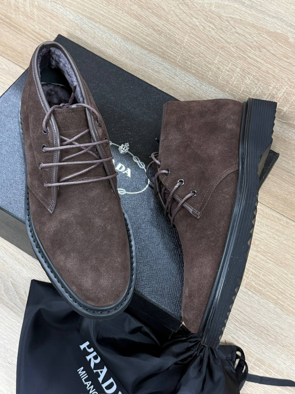 Ботинки Prada