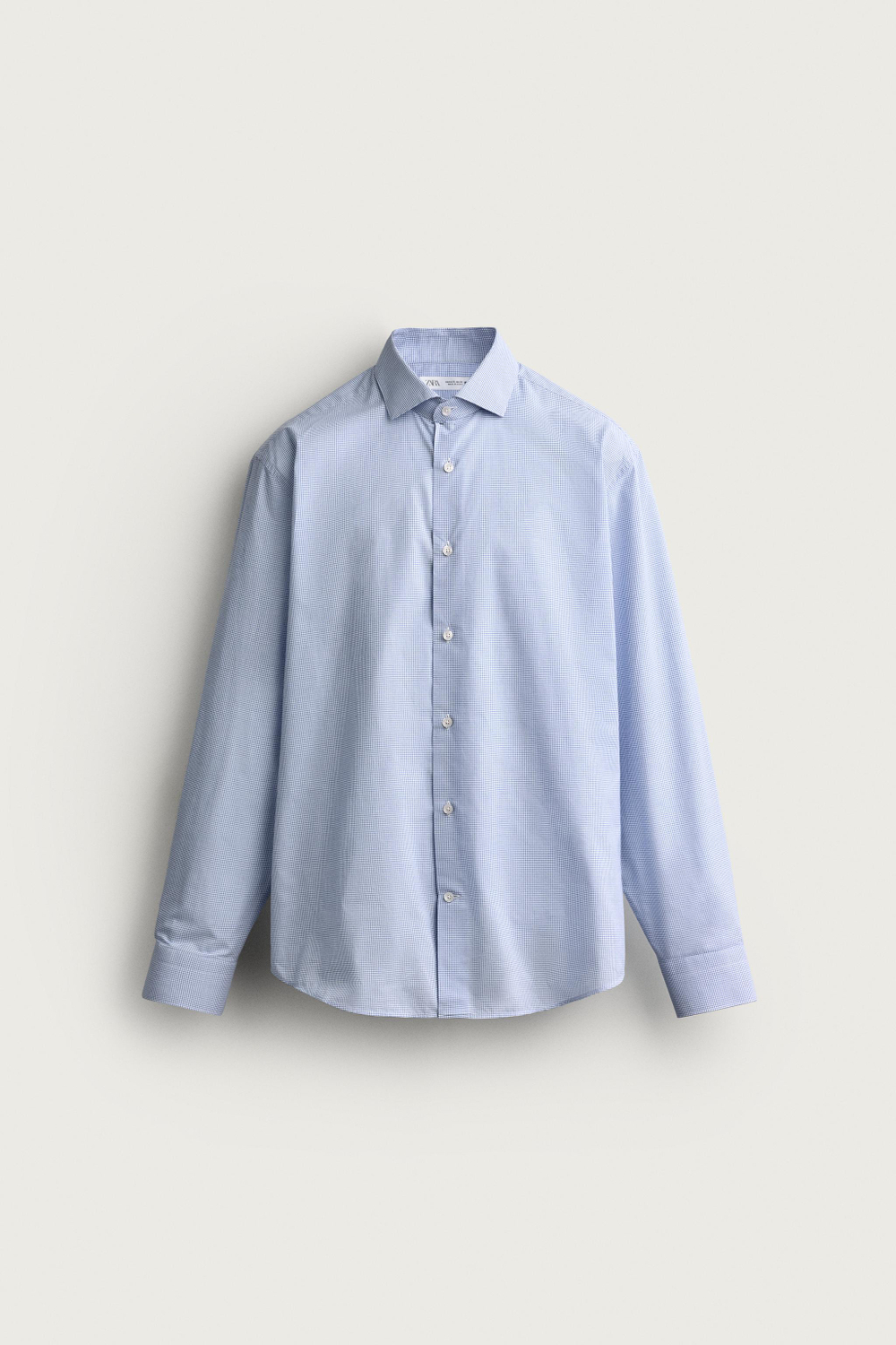 РУБАШКА КЛАССИЧЕСКОГО КРОЯ В КЛЕТКУ — ZARA