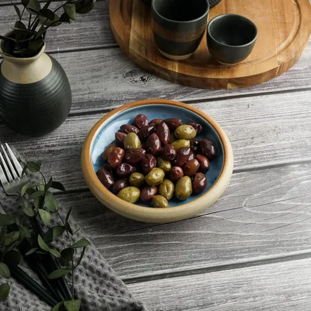 Салатник 320 мл d 16 см h3,8 см емкость для закусок Blue Panasia P.L. Proff Cuisine [1]