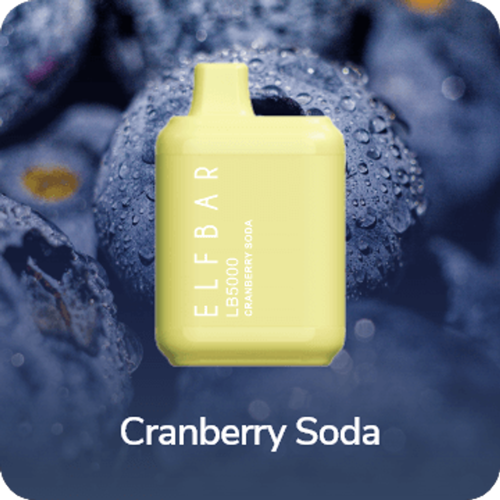 Elf Bar - Cranberry Soda (LB5000)