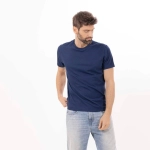Футболка однотонная Bowery NYC Vintage Jersey Mood Indigo